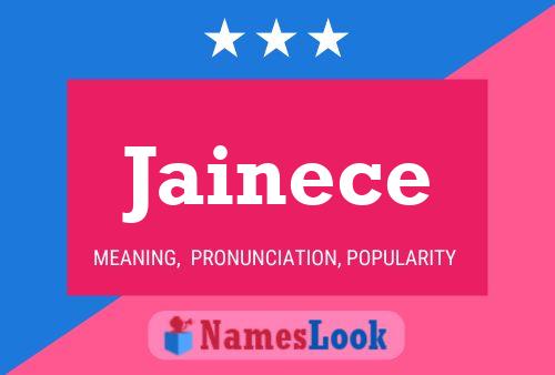 ملصق اسم Jainece