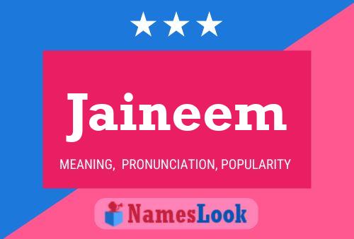 ملصق اسم Jaineem