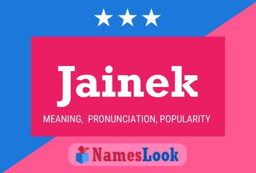 ملصق اسم Jainek