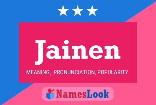 ملصق اسم Jainen