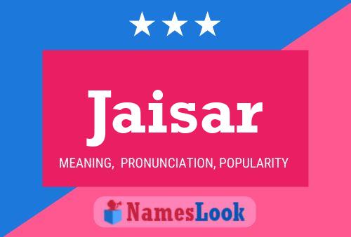 ملصق اسم Jaisar