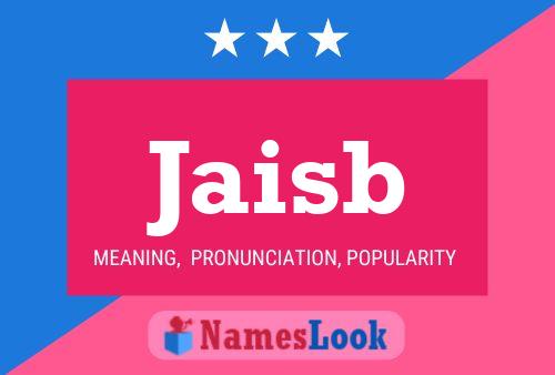 ملصق اسم Jaisb