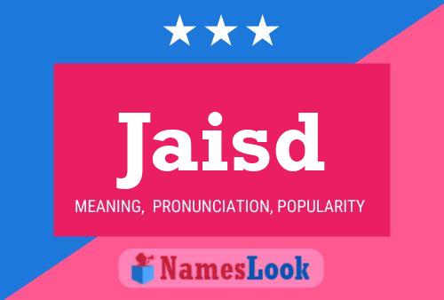 ملصق اسم Jaisd