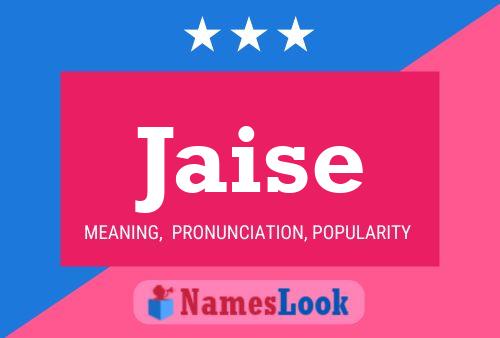 ملصق اسم Jaise