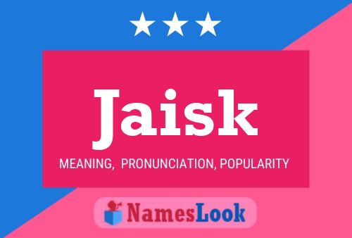 ملصق اسم Jaisk