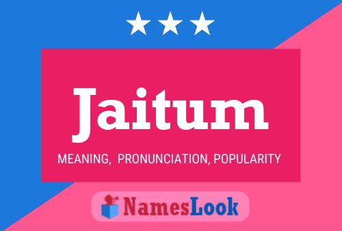 ملصق اسم Jaitum