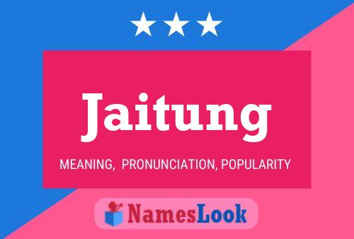 ملصق اسم Jaitung