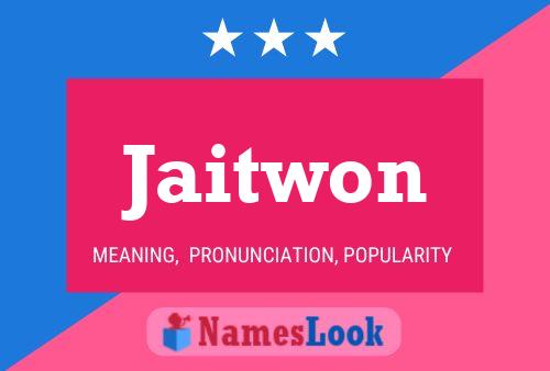 ملصق اسم Jaitwon