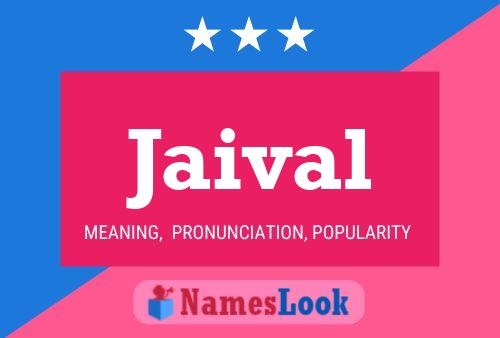 ملصق اسم Jaival