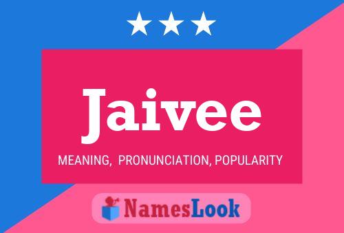 ملصق اسم Jaivee