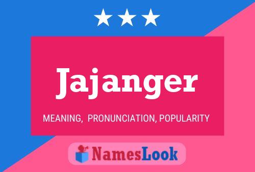 ملصق اسم Jajanger