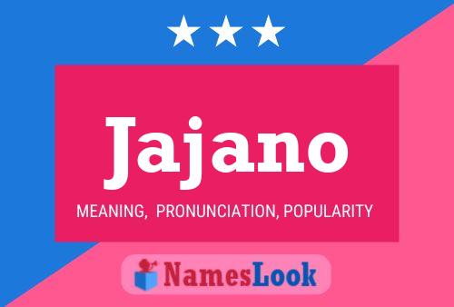 ملصق اسم Jajano