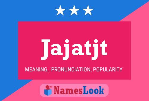 ملصق اسم Jajatjt