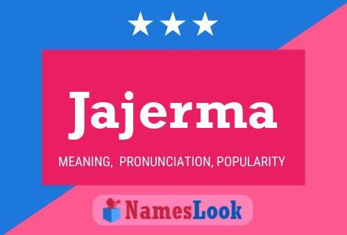 ملصق اسم Jajerma