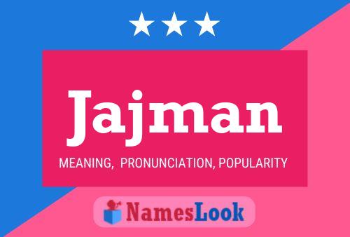 ملصق اسم Jajman