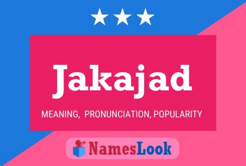 ملصق اسم Jakajad