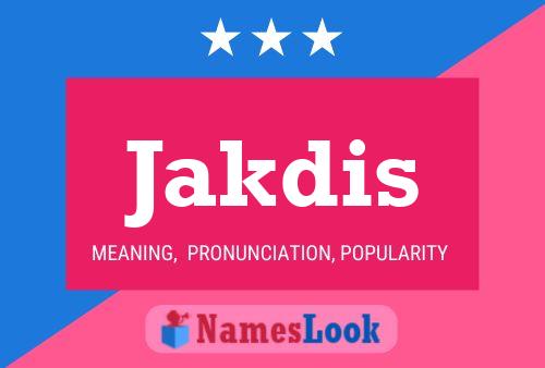 ملصق اسم Jakdis