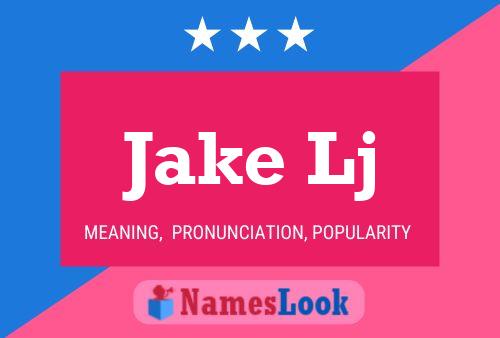 ملصق اسم Jake Lj