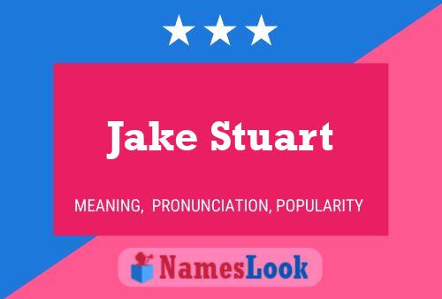 ملصق اسم Jake Stuart