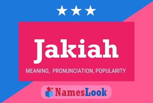 ملصق اسم Jakiah