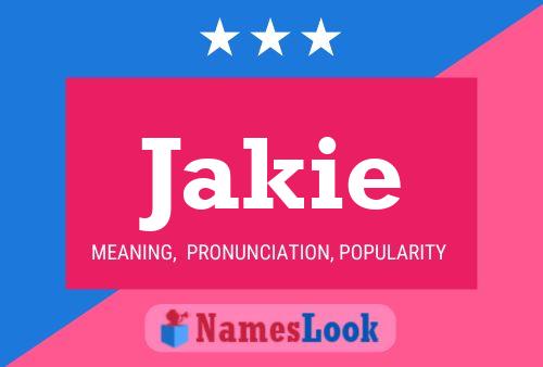 ملصق اسم Jakie