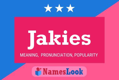 ملصق اسم Jakies