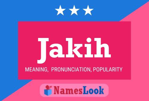 ملصق اسم Jakih