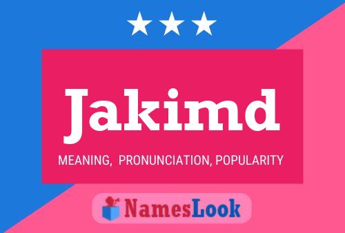 ملصق اسم Jakimd