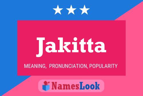 ملصق اسم Jakitta