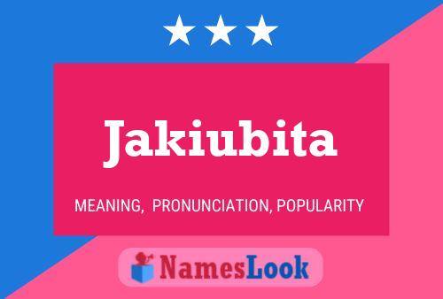 ملصق اسم Jakiubita