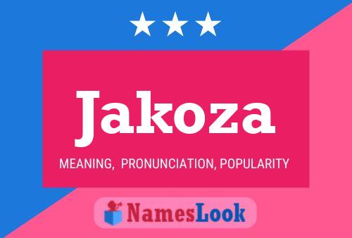 ملصق اسم Jakoza