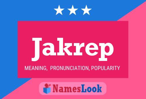 ملصق اسم Jakrep