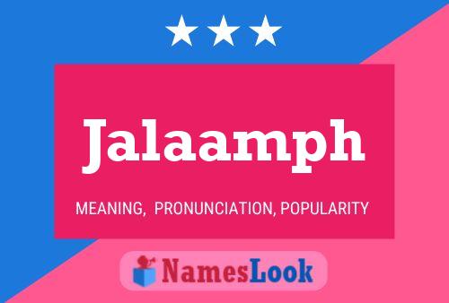 ملصق اسم Jalaamph