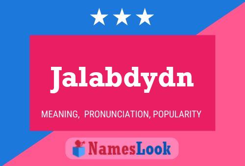 ملصق اسم Jalabdydn