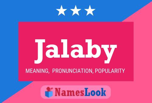 ملصق اسم Jalaby