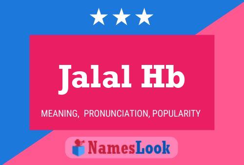 ملصق اسم Jalal Hb