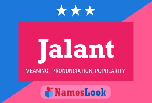 ملصق اسم Jalant