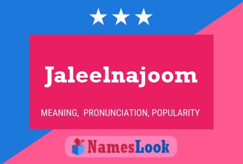 ملصق اسم Jaleelnajoom