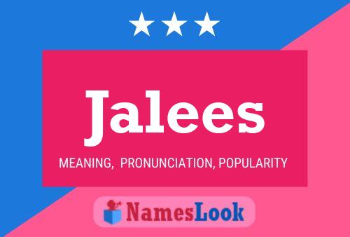 ملصق اسم Jalees