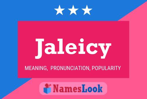 ملصق اسم Jaleicy