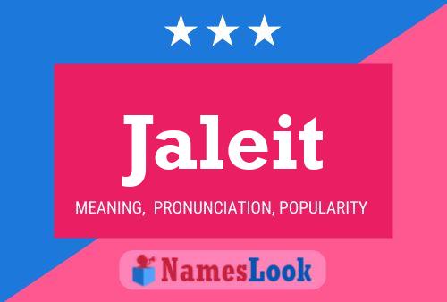 ملصق اسم Jaleit