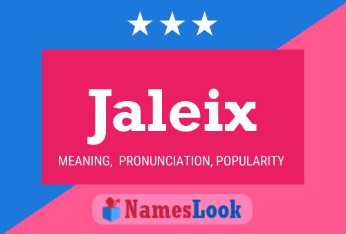 ملصق اسم Jaleix