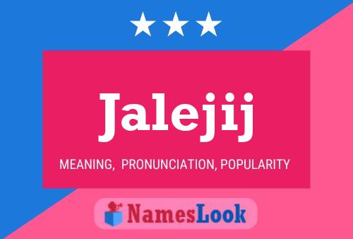 ملصق اسم Jalejij