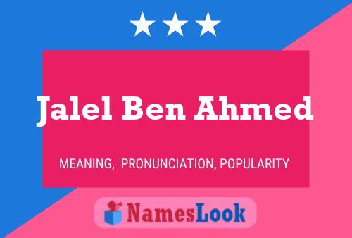 ملصق اسم Jalel Ben Ahmed