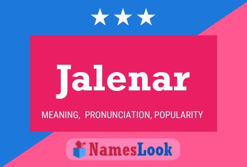 ملصق اسم Jalenar