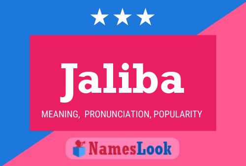 ملصق اسم Jaliba