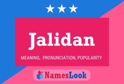 ملصق اسم Jalidan