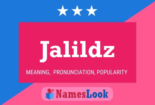 ملصق اسم Jalildz