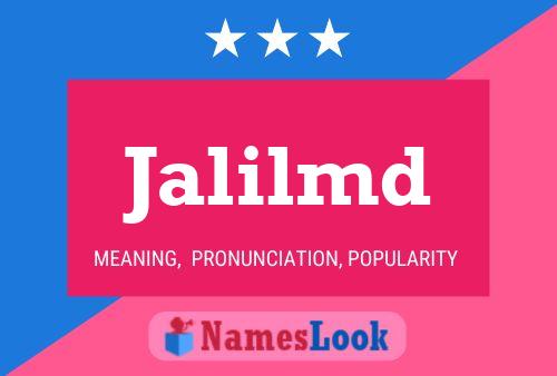 ملصق اسم Jalilmd