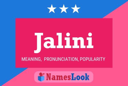 ملصق اسم Jalini